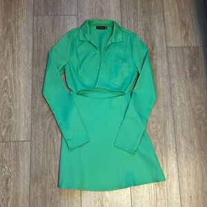 SOLD- Green Suit/Jacket Dress